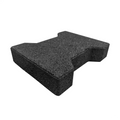 Solid Black Paver / 1.75" (44.5 mm)