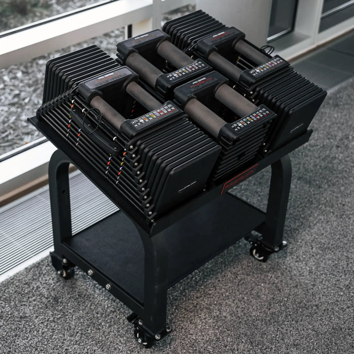 PowerBlock Commercial Pro 175 Dumbbell Set