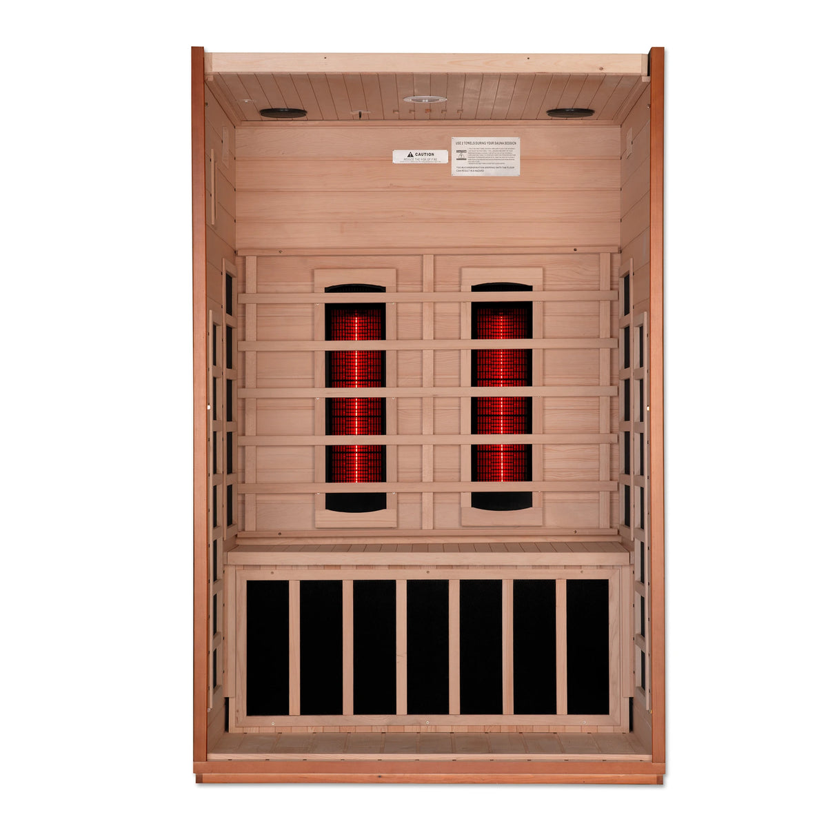 Dynamic Saunas Cordoba model FAR infrared 2 person indoor model