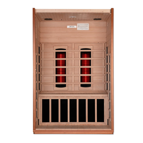 Dynamic Saunas Cordoba model FAR infrared 2 person indoor model