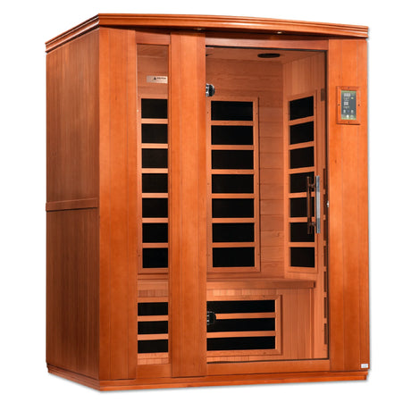 Dynamic Saunas Lugano model FAR infrared three person sauna