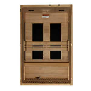 Dynamic Lucca FAR Infrared Sauna - 2 Person Indoor Model