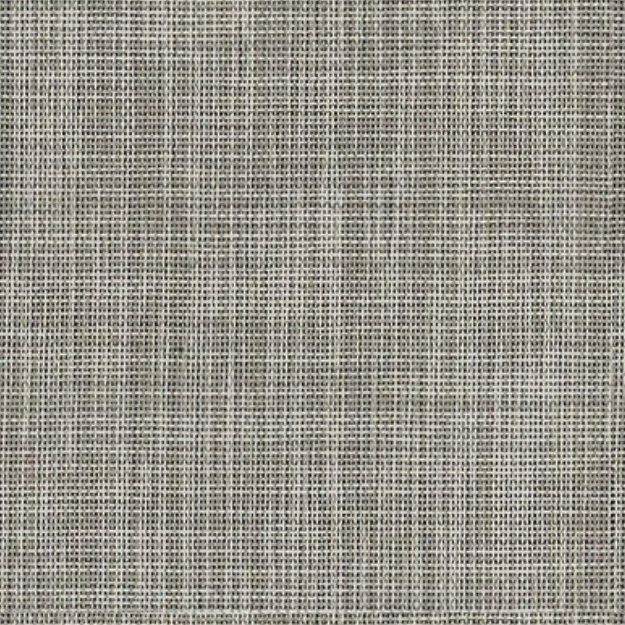 A close-up of ECORE Athletic’s Ebb & Flow Motivate Laminate Roll - 6mm Class 1 Flooring highlights its textured gray surface and woven, crosshatched pattern formed by intersecting horizontal and vertical threads.