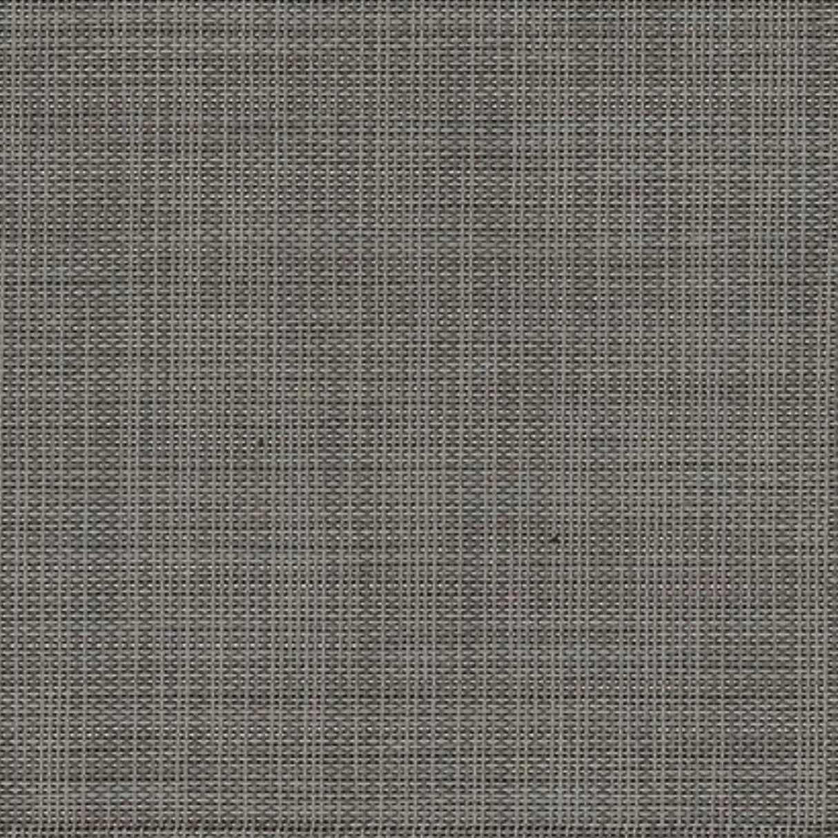 Close-up of ECORE Ebb & Flow Motivate Laminate Roll - 6mm Class 1 Flooring by ECORE Athletic, featuring a gray, tightly woven texture with a uniform grid-like pattern formed by interlaced horizontal and vertical threads.