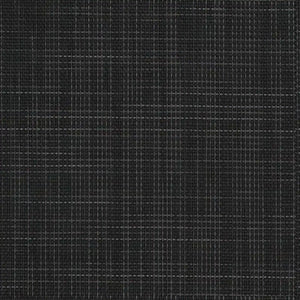 A close-up of ECORE Ebb & Flow Motivate Laminate Roll - 6mm Class 1 Flooring by ECORE Athletic shows textured black fabric with a subtle crisscross pattern in grey, creating a grid-like woven look.
