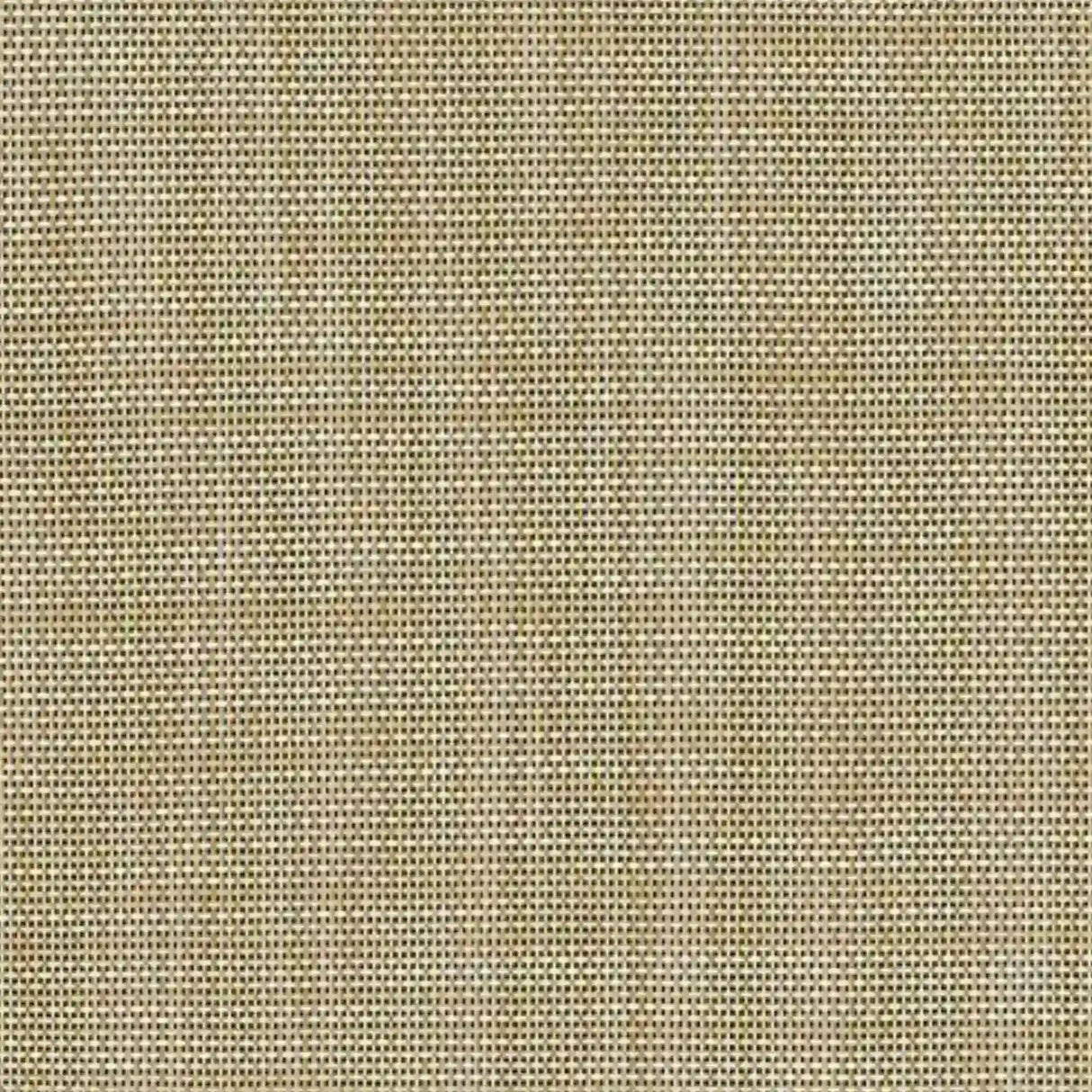 Close-up view of ECORE Athletic’s ECORE Ebb & Flow Motivate Laminate Roll - 6mm Class 1 Flooring, featuring a beige, textured surface with a fine, grid-like weave pattern and small, evenly spaced holes throughout.