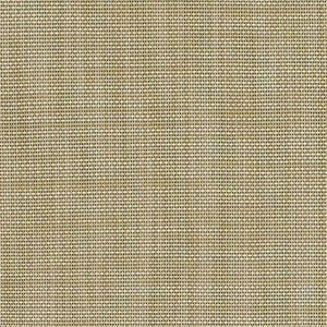 Close-up view of ECORE Athletic’s ECORE Ebb & Flow Motivate Laminate Roll - 6mm Class 1 Flooring, featuring a beige, textured surface with a fine, grid-like weave pattern and small, evenly spaced holes throughout.