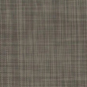 A close-up of ECORE Athletic's Ebb & Flow Motivate Laminate Roll (6mm Class 1 Flooring) shows its textured, woven gray and brown surface with a grid-like pattern formed by interlaced threads.