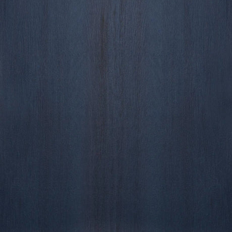 The ECORE Moxie Beast Laminate Roll - 10.5mm Flooring by ECORE Athletic features a dark blue wooden surface with a smooth finish and subtle vertical grain, creating a sleek, modern look.