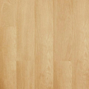 ECORE Heritage Motivate Vinyl Plank (7mm PVT Performance Flooring) by ECORE Athletic features a light wood look with natural grain pattern and a smooth, polished finish, creating a seamless and clean appearance when installed.
