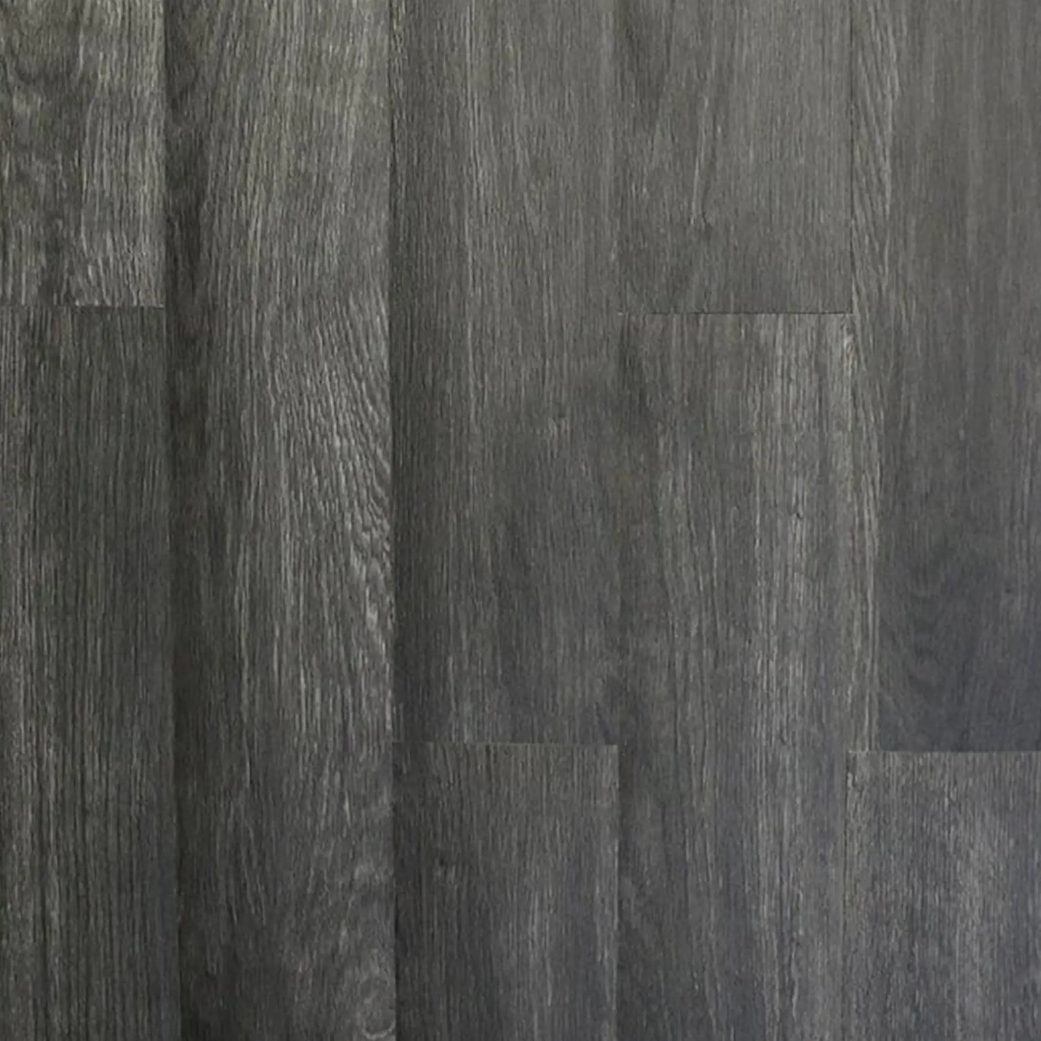 ECORE Heritage Motivate Vinyl Plank - 7mm PVT Performance Flooring by ECORE Athletic features dark gray planks with a subtle textured grain, smooth matte finish, and a modern, clean appearance.