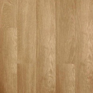 ECORE Heritage Motivate Vinyl Plank - 7mm PVT Performance Flooring by ECORE Athletic features a light brown wood look with visible natural grain and subtle texture. Neatly aligned planks create a smooth, uniform appearance.