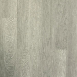 ECORE Heritage Motivate Vinyl Plank 7mm PVT Performance Flooring by ECORE Athletic features light gray panels with a subtle grain pattern, smooth matte finish, and a modern, minimalist look.