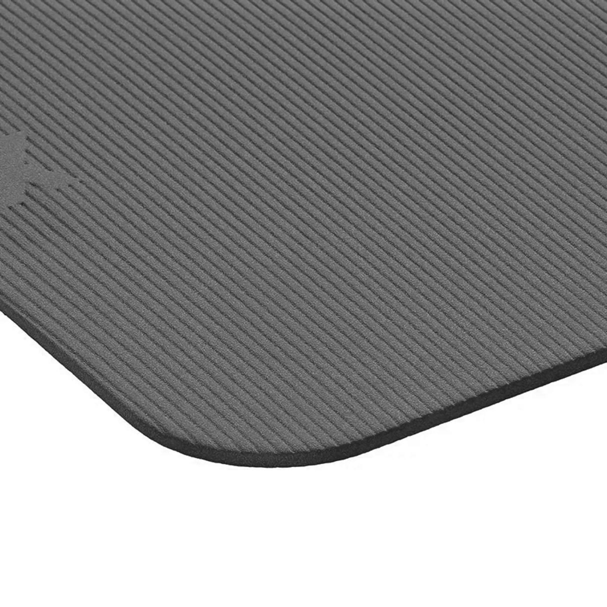 Affordable commercial grade exercise mat with eyelets for hanging