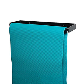 Wall mounted exercise mat storage rack by Perform Better