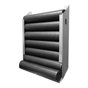 Wall mounted horizontal storage foam roller rack by Perform Better