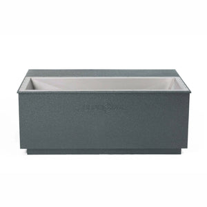 Gray BlueCube CoreChill 3 Elite Cold Plunge Tub which is commercial grade and handmade in America