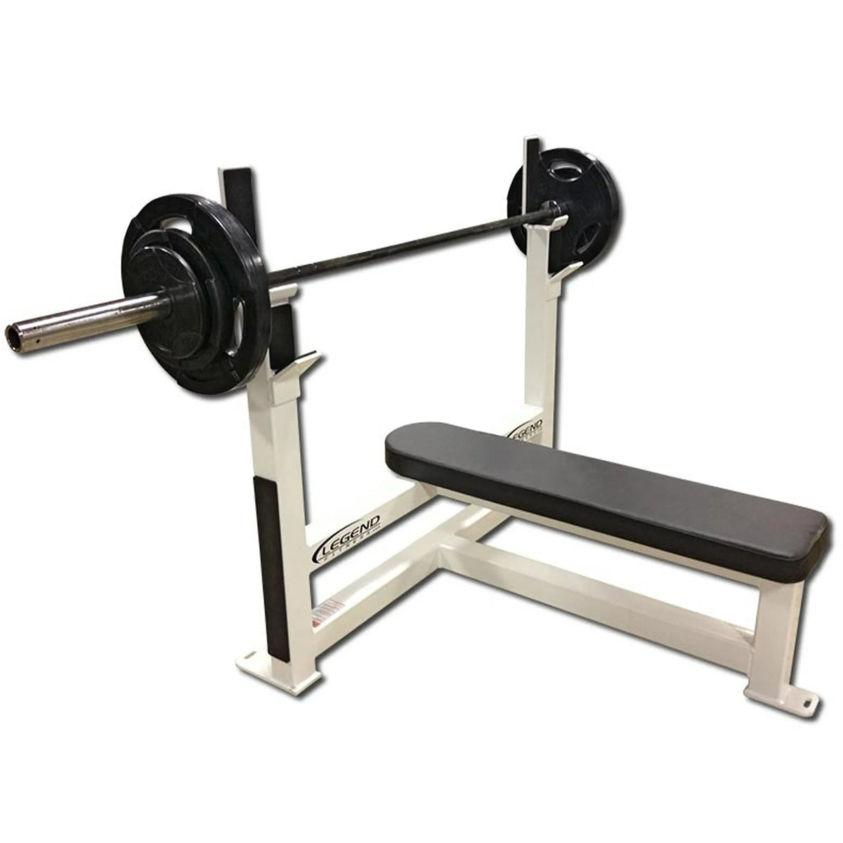 Legend Fitness 3105 Olympic Flat Bench – Blue Sky Fitness Supply