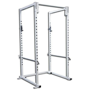 White power rack on a white background