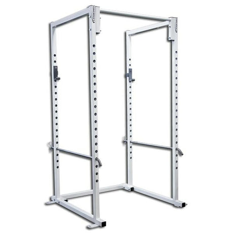 White power rack on a white background