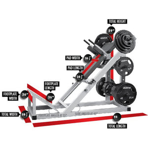Legend Fitness 3123 Hack Squat