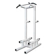 White pull-up bar stand on a white background