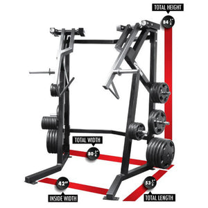 Legend Fitness 3140 Free Standing Jammer Arms