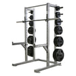 Weight rack with Legend branding on a white background