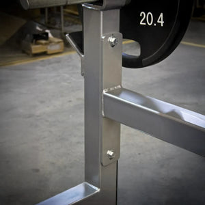 Legend Fitness 3150 Olympic Flat Bench with Plate-Storage