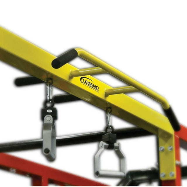 Yellow metal crossmember pull-up bar