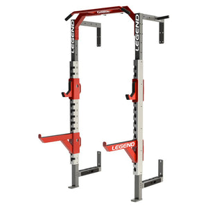 A Legend Fitness half cage attachment