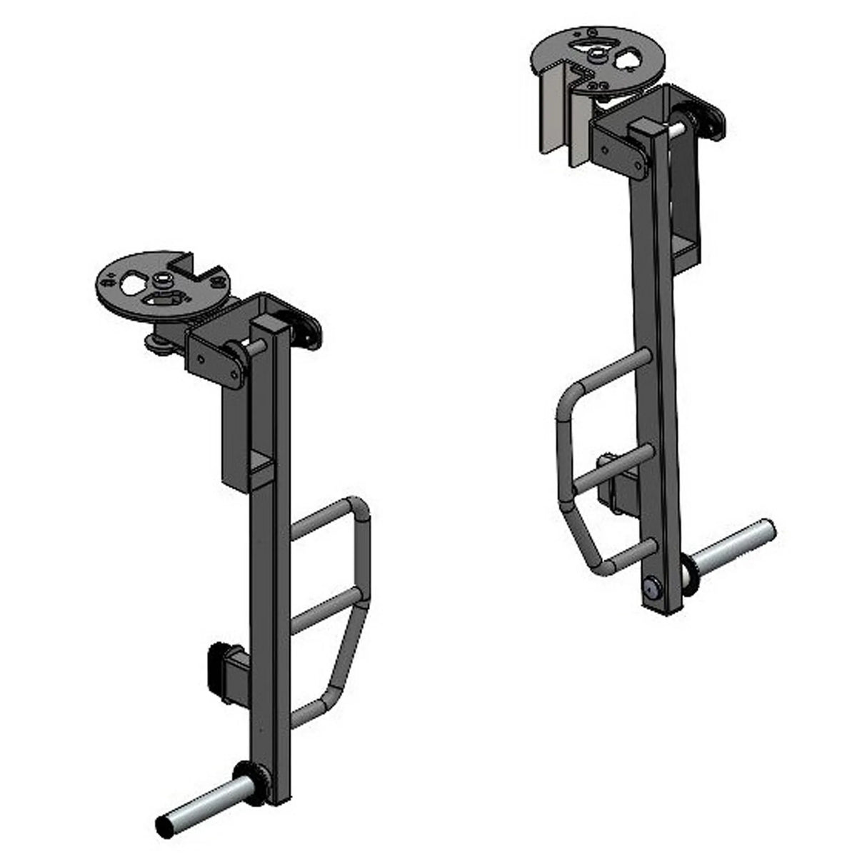 Rotating jammer arms