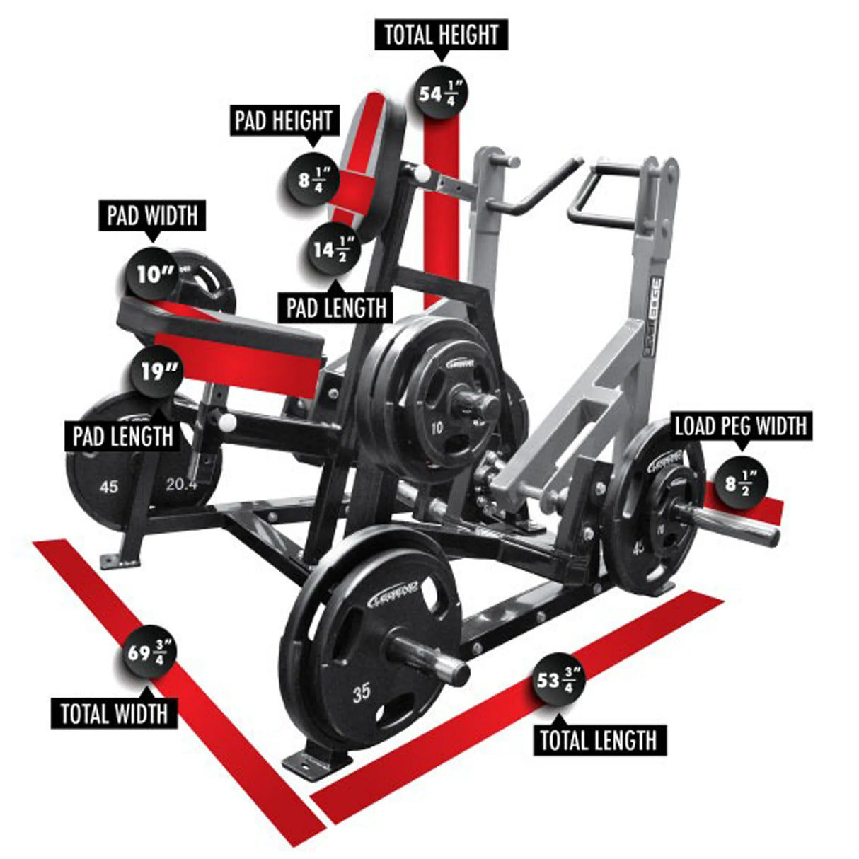 Legend Fitness LeverEDGE 6004 Unilateral Diverging Seated Vertical Row