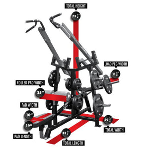 Legend Fitness LeverEDGE 6005 Unilateral Diverging Lat Pulldown