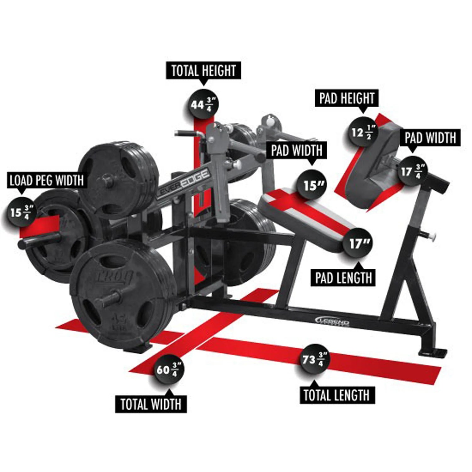 Legend Fitness LeverEDGE 6010 Unilateral Tricep Press