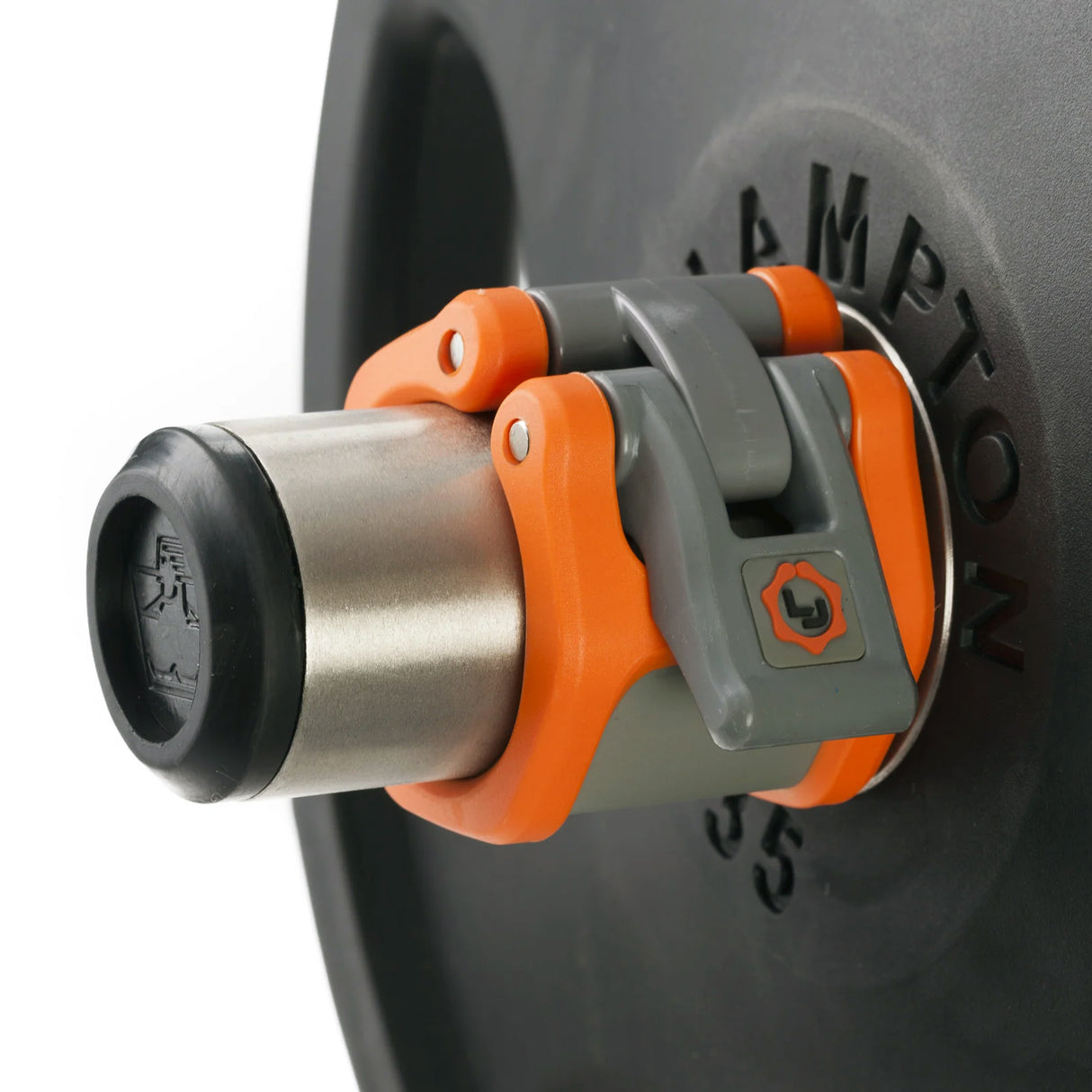 Lock-Jaw Hex Barbell Collars - Commercial Grade Barbell Clamps, Different Color Options including Blue, Green, Orange, Pink, Red, Black, Purple, Yellow, and Light Blue, 1 Year Commercial Warranty, Made for 2" Diameter Olympic Barbells