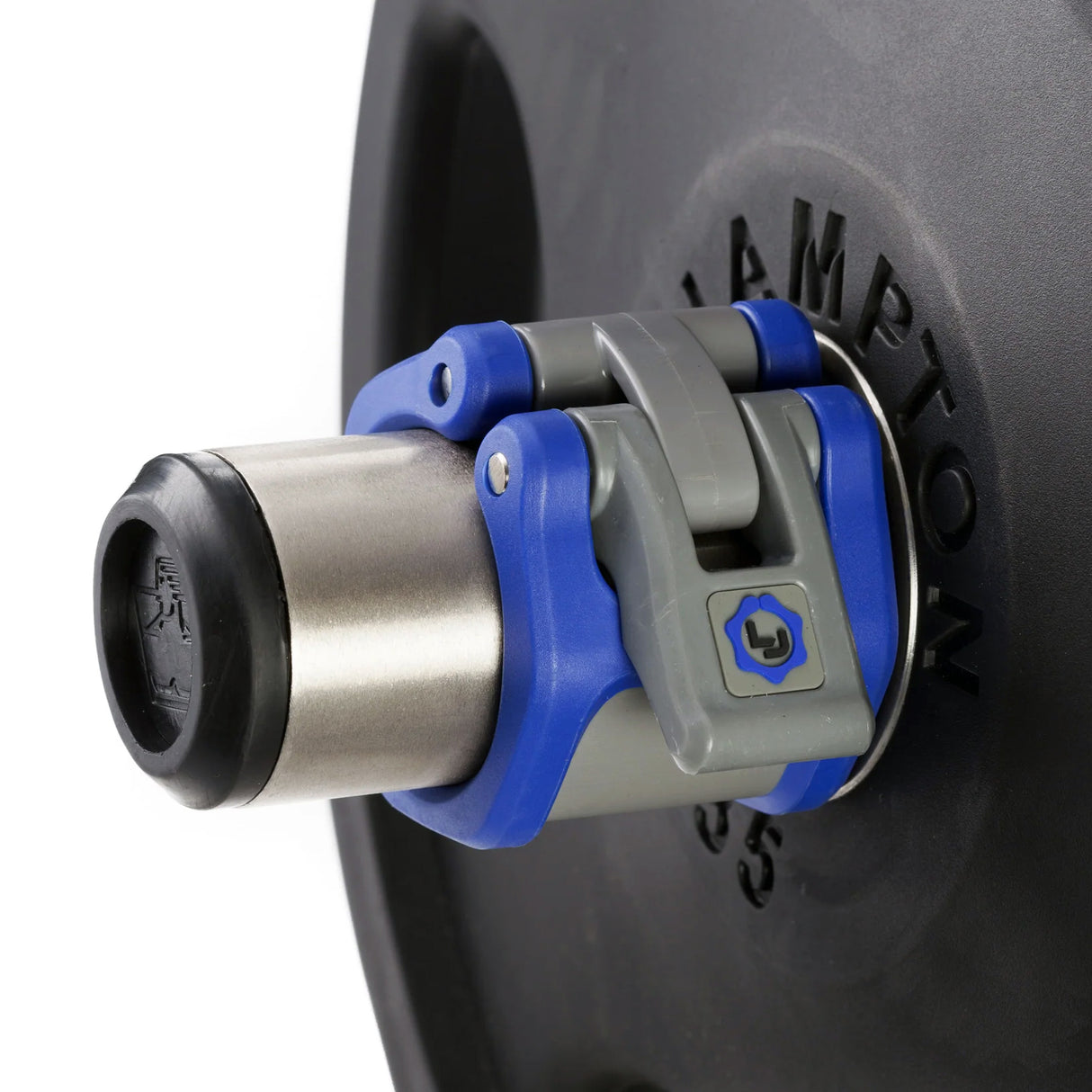 Lock-Jaw Hex Barbell Collars - Commercial Grade Barbell Clamps, Different Color Options including Blue, Green, Orange, Pink, Red, Black, Purple, Yellow, and Light Blue, 1 Year Commercial Warranty, Made for 2" Diameter Olympic Barbells