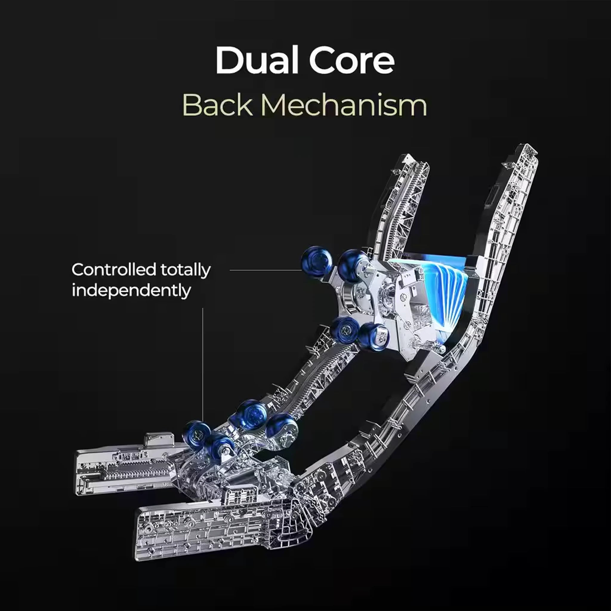 LifeTrend 4D Heated Massage Chair - 10" Touchscreen Tablet