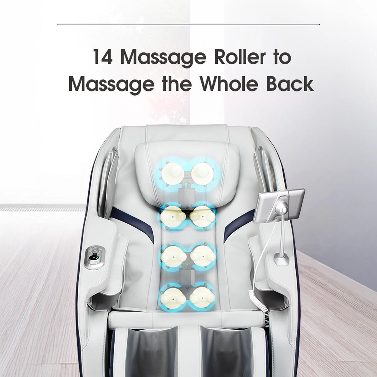 Lifesmart 2D Full Body Massage Chair | 6" Touchscreen Tablet