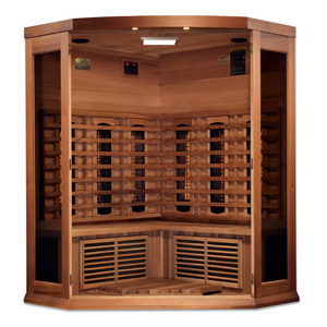 Corner sauna model