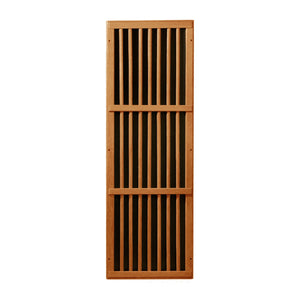 FAR infrared carbon heating panel with a Canadian red cedar frame