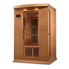 Two person hemlock sauna