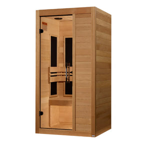 Wooden 1 person infrared sauna