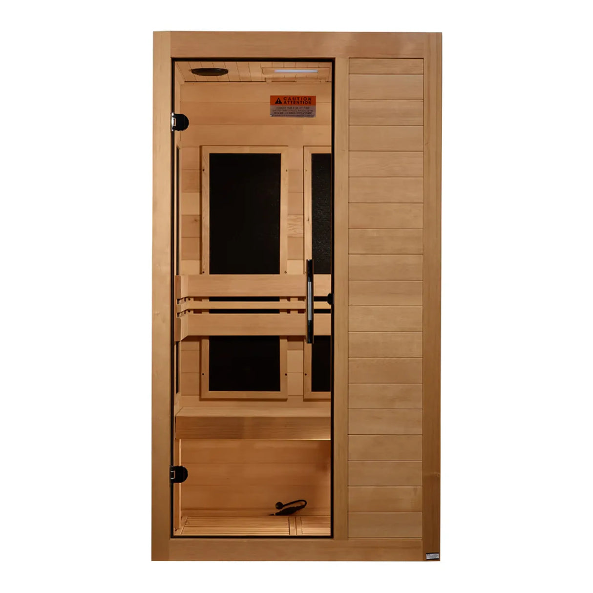 Wooden 1 person infrared sauna