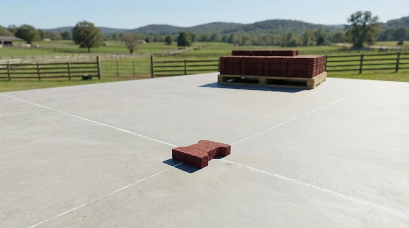 Lay pavers