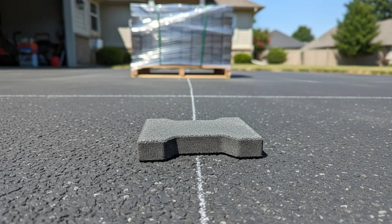 Lay pavers