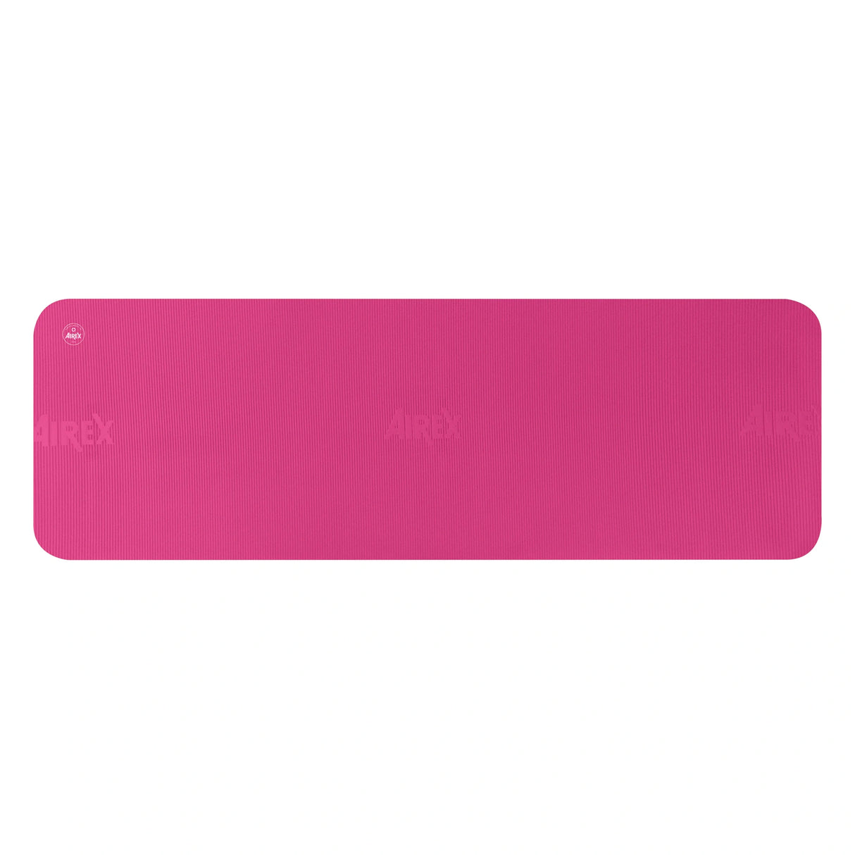 Affordable commercial grade exercise mat with eyelets for hanging