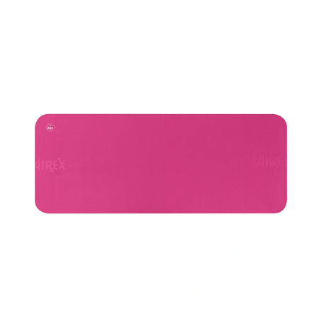 Affordable commercial grade exercise mat with eyelets for hanging
