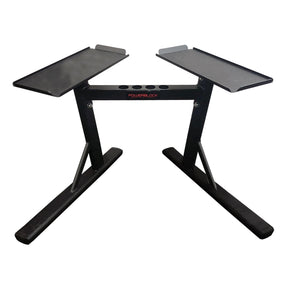 An empty PowerBlock PowerMax Stand