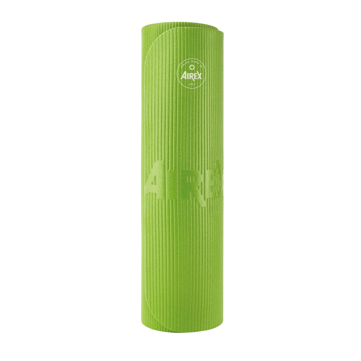 Affordable commercial grade exercise mat with eyelets for hanging